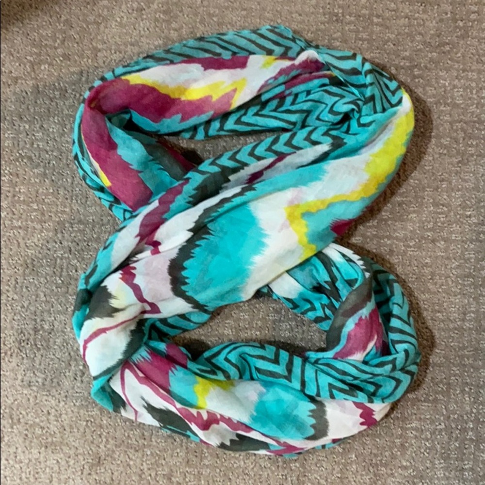 Multicolor Infinity Scarf - Picture 3 of 3